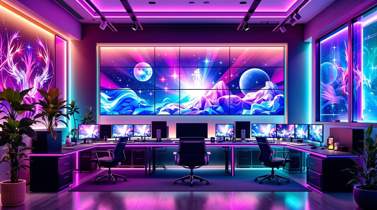 短剧免费看平台工作室 短剧免费看平台工作室 - 创意团队日常工作场景